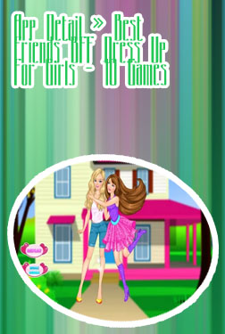 Friends dress up games