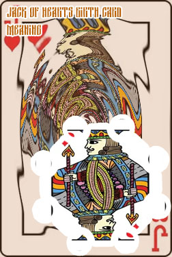 Jack of hearts playing card