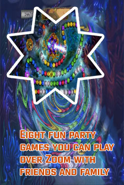 Online games through zoom