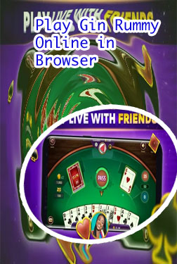 Online gin rummy with friends