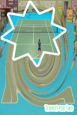 Tennis computer game